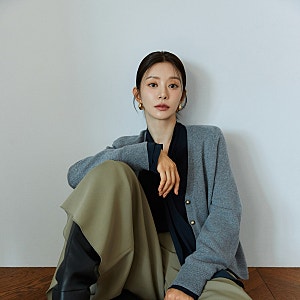 이주빈 코트, 가디건 패션은 보르고세시아 by CLB (! 여성 코트, 수트 셋업, 가을 원피스 추천!