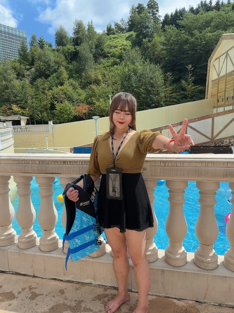 여성 빅사이즈 체형커버 원피스 수영복 미미앤바비 추천!