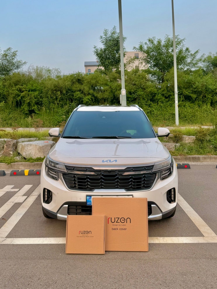  셀토스 차량용품 루젠 도어커버 더뉴셀토스 장착 후기