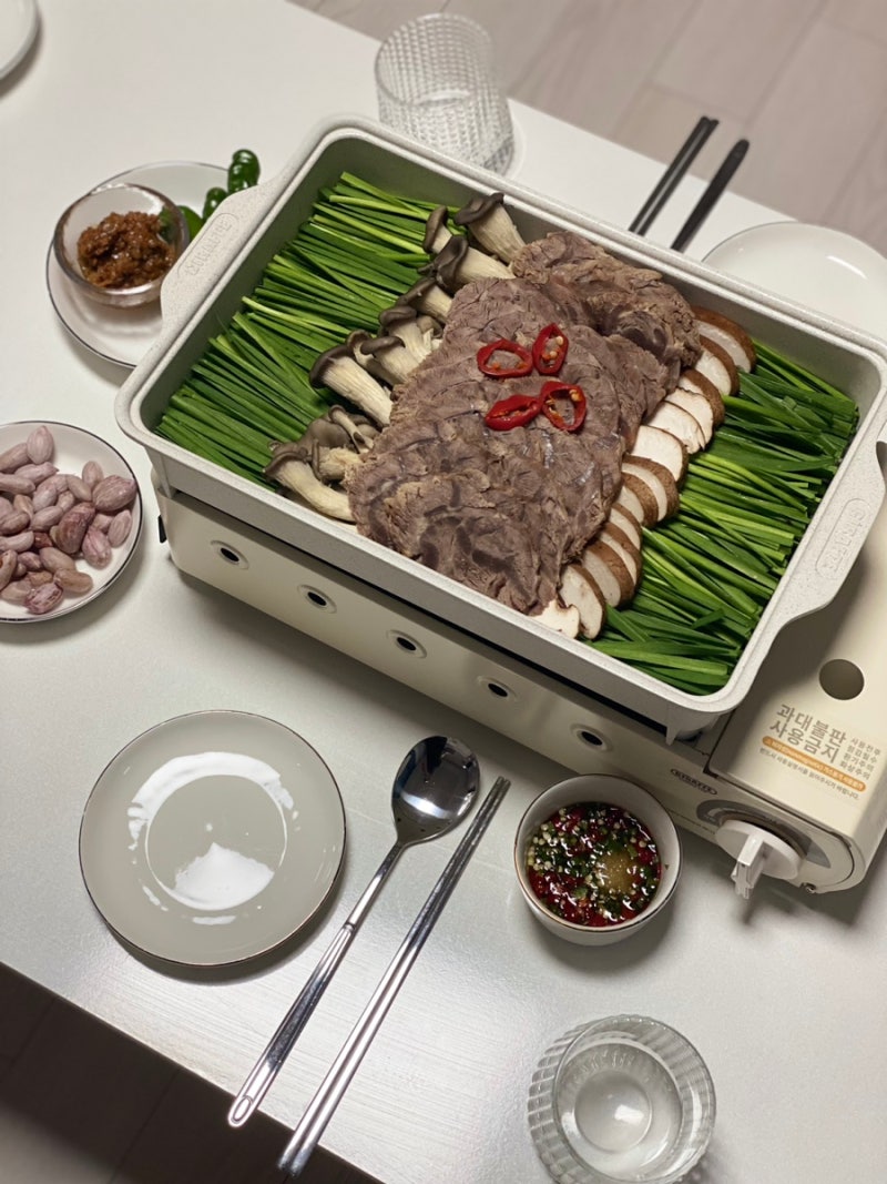 집에서 아롱사태 수육/전골 만들기 레시피(이마트 트레이더스 아롱사태 가격)