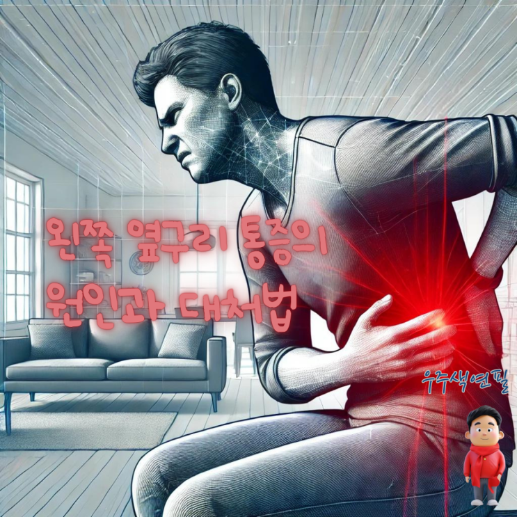  왼쪽 옆구리 통증의 원인과 대처법