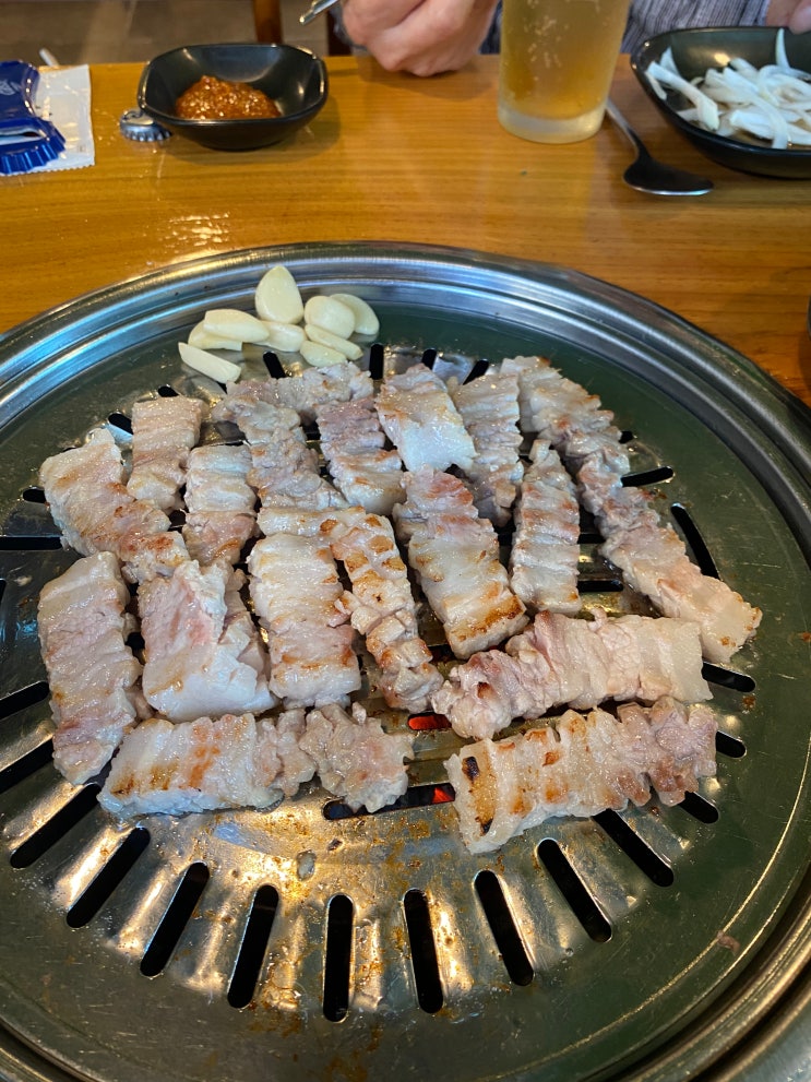  익산 벌집삼겹살 정평난 익산 삼겹살맛집 신동저녁추천 단체모임 가족단위식사