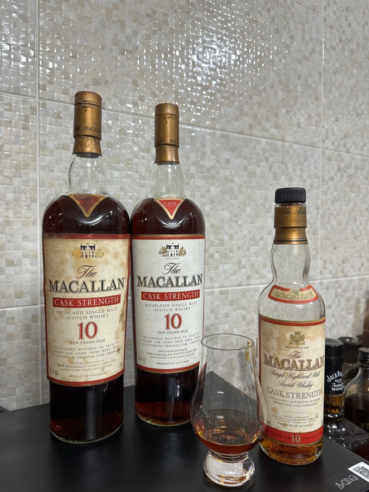  맥켈란 10cs  구구구형 리뷰 (macallan 10 Cask Strength 2000s)