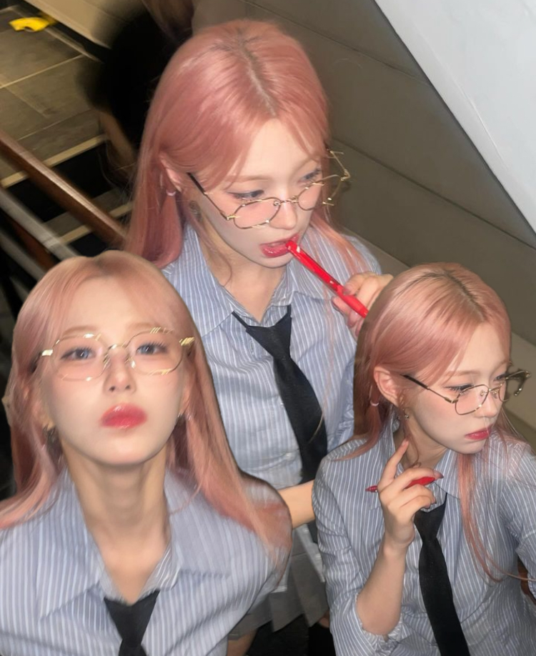 프로미스나인 섹시 막내 백지헌 “명품 몸매” 드러난 사복 패션, “3만원대” 블랙업 스트....