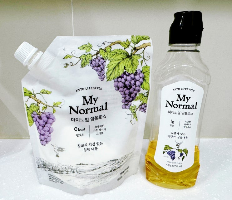  몇 년간 설탕 대신 마이노멀 알룰로스 대체당 사용해 본 후기(내돈내산)