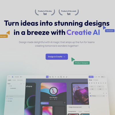 AI 기반 새로운 UI 협업 툴 - Creatie