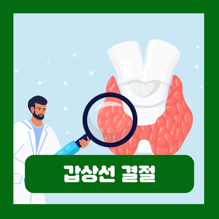  갑상선결절증상 초음파 수술 크기 4mm 5cm 조직검사 제거 수술