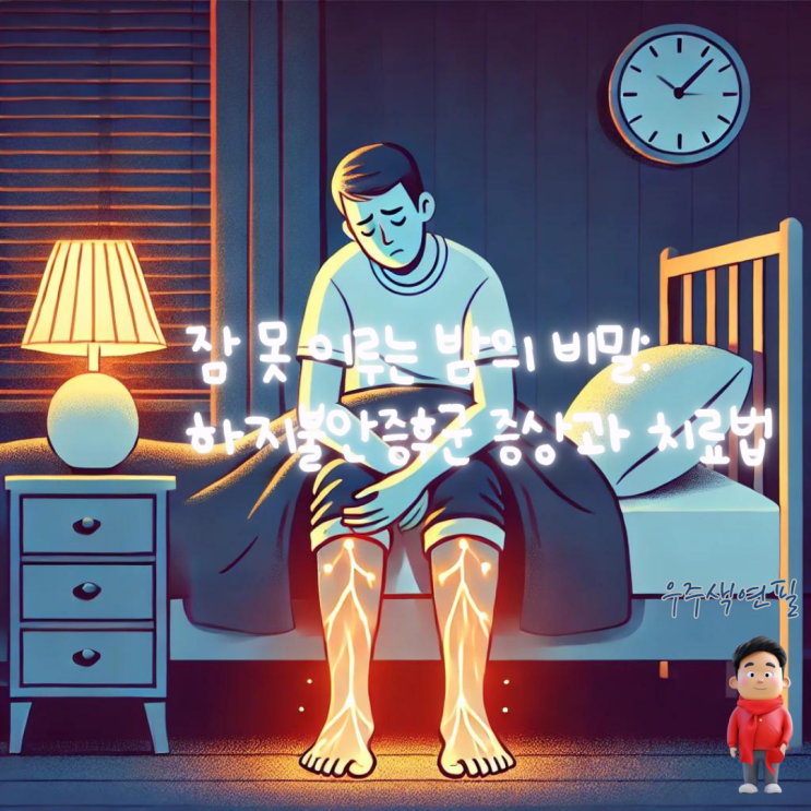  잠 못 이루는 밤의 비밀: 하지불안증후군 증상과 치료법