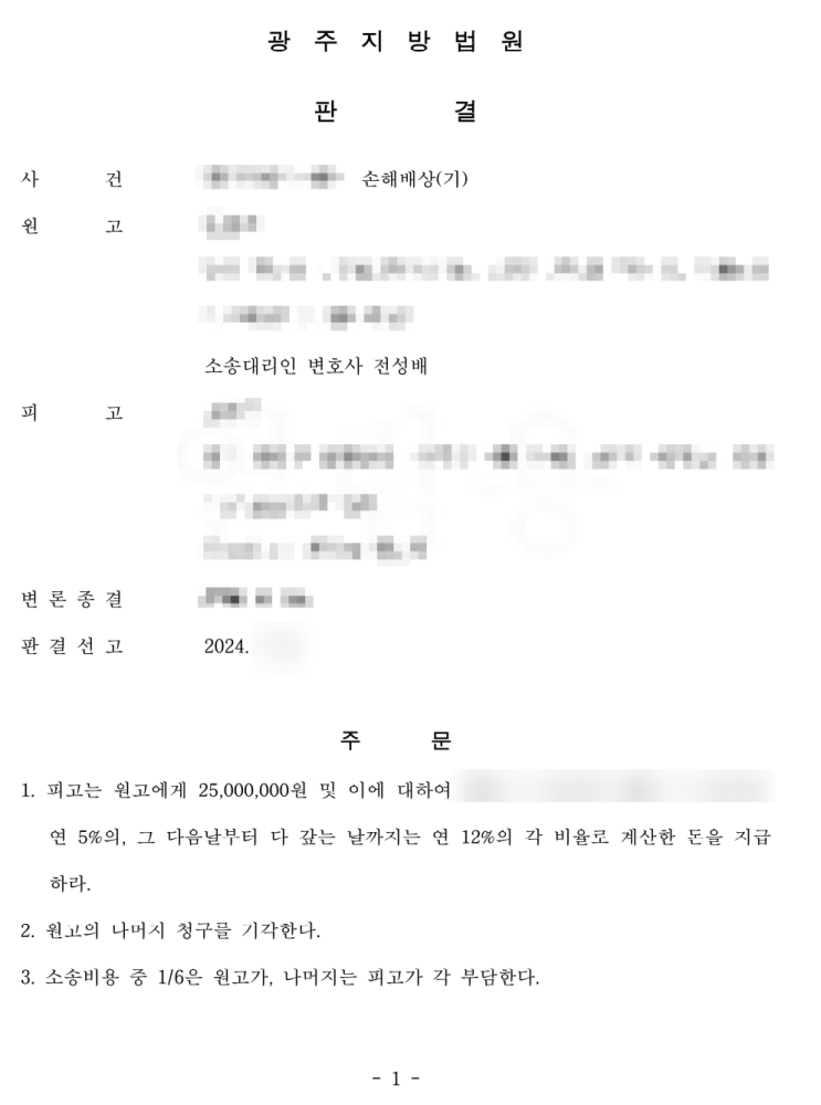  출산 후 사회로 복귀한 와이프의 불륜 상간남 위자료 청구 소송 사례