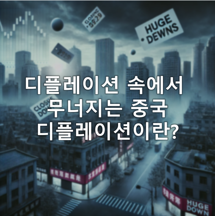 세계의 공장 중국의 디플레이션 위험, 디플레이션이란? 세계의 공장 중국의 디플레이션 위험, 디플레이션이란?
