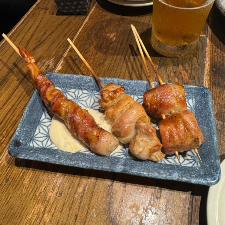  도쿄 시부야 맛집 하카타 꼬치전문점 조우몬