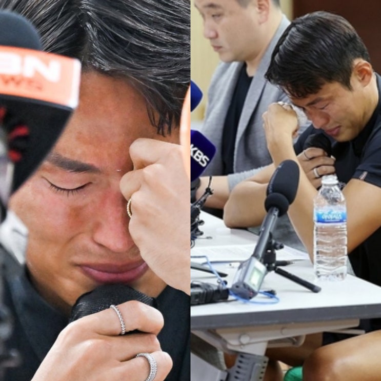'중국 <b>영구제명</b> 처분' <b>손준호</b> 반박 기자회견 "3천700만원은... 
