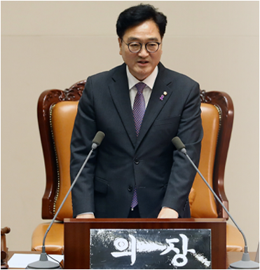 <b>우원식</b> 의장 , 내일 김건희 <b>특검법</b> 처리 급제동…추석 뒤에... 