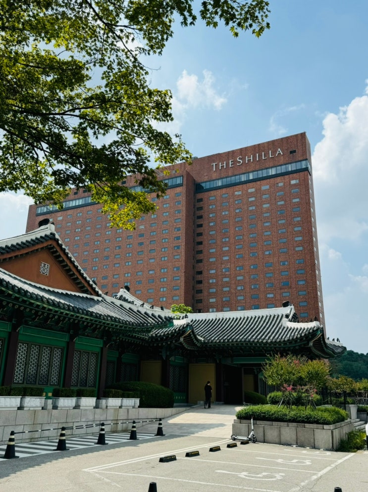  신라호텔 서울 라운지 더라이브러리 식사 브런치 커피 후기 주차 셔틀버스 정보