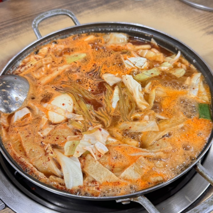  청주 시내 육거리 맛집 땡이떡볶이 매콤한 즉석떡볶이 후기