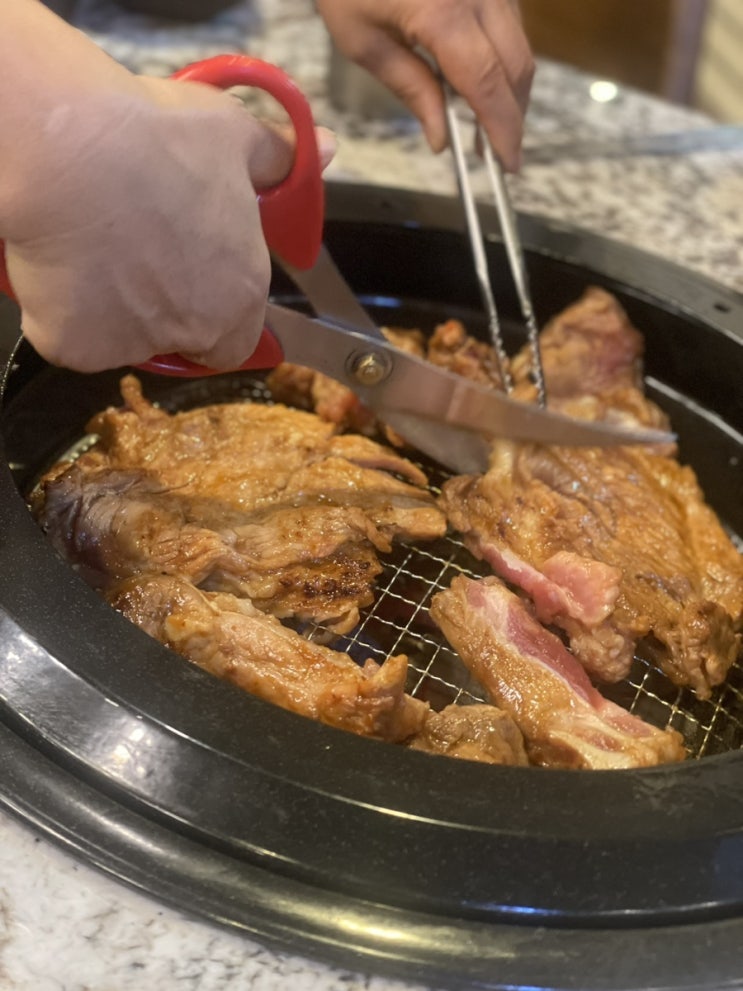  [부천시 작동] 작동 아이들 데리고 가기 좋은 가족모임 추천 맛집 전장군 숯불갈비 작동점