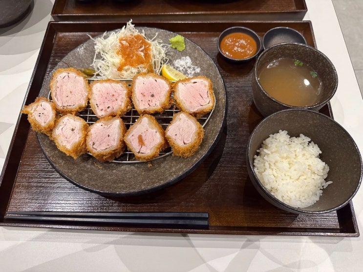  [동탄 돈카츠 맛집] 카츠코우 동탄점 내돈내산 솔직후기 / 동탄 치동중 맛집 아이와함께