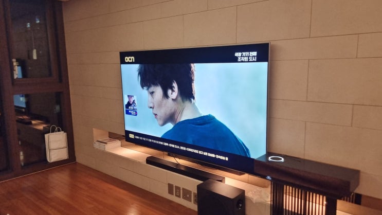  자이하버뷰 삼성 85인치 TV 벽이 가벽인데 벽걸이 설치 가능한가요? 티비킹