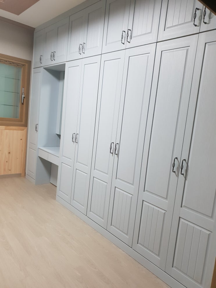  경북 영동 전원주택 붙박이장, 화장대