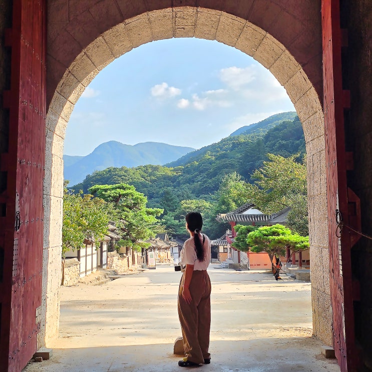  경북 문경 가을 여행, 문경새재 가볼만한곳 오픈 세트장(촬영장) 입장료, 전동차 이용료
