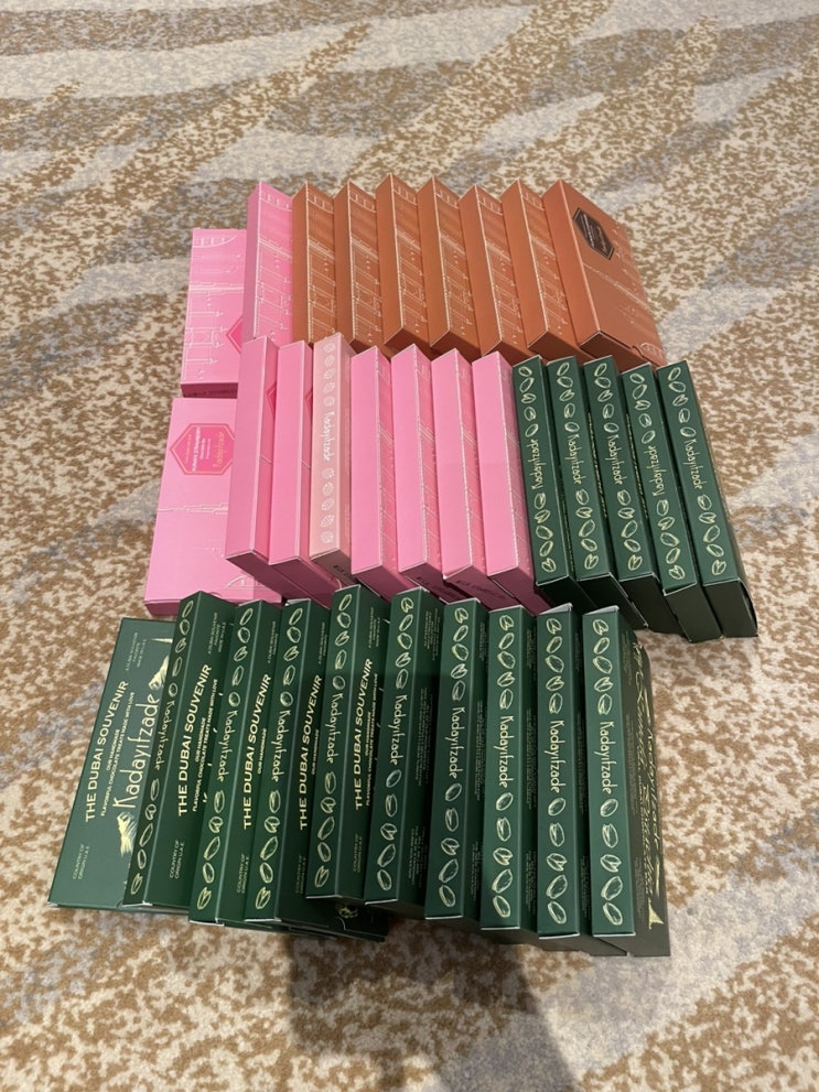  두바이 현지 카다이프 초콜렛 내 돈 내산 구매 후기