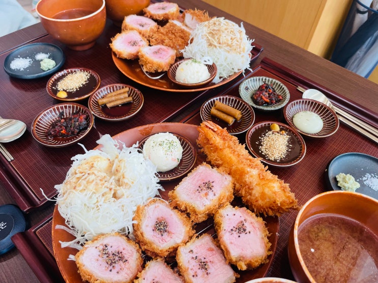  여의도 더현대서울 돈까스 맛집 정돈프리미엄