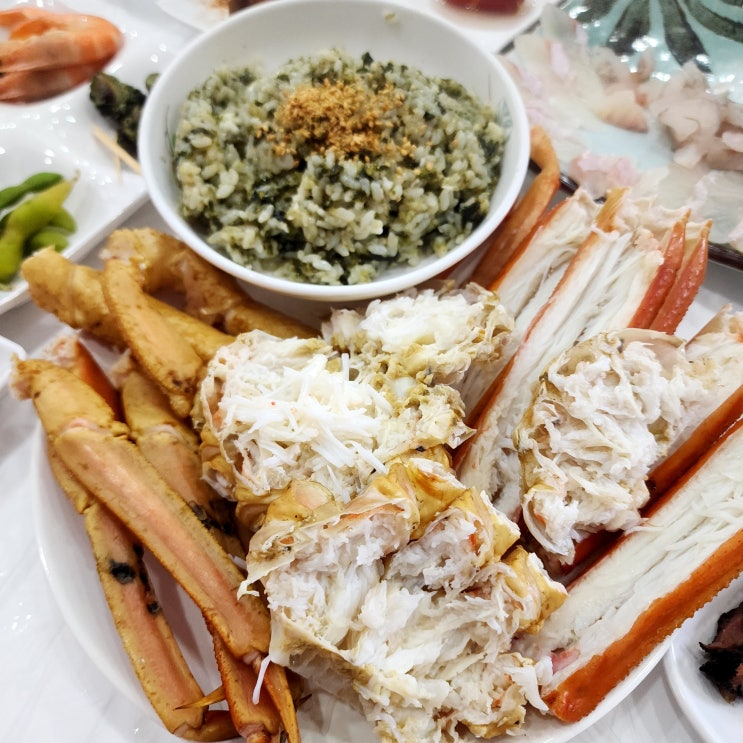  호미곶 맛집 가성비 좋은 한상 코스요리 새천년회대게