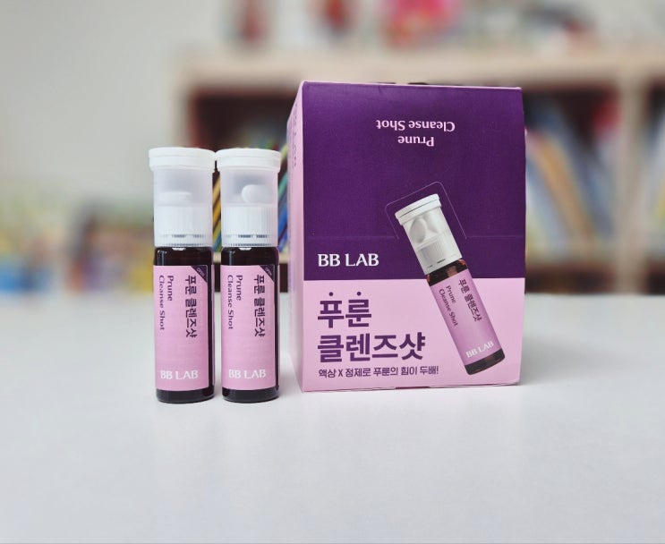  CU편의점신상 장건강영양제 푸룬클렌즈샷