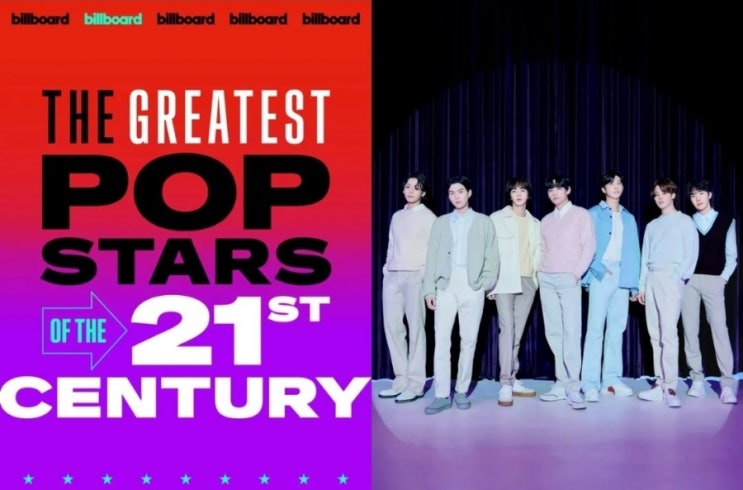 <b>방탄소년단</b>[BTS]빌보드 <b>21세기</b> 최고의 <b>팝스타</b>: 19위 - BTS