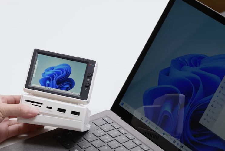 미니 모니터를 추가해주는 USB 독! 하기비스 미니 스크린 사용기 미니 모니터를 추가해주는 USB 독! 하기비스 미니 스크린 사용기