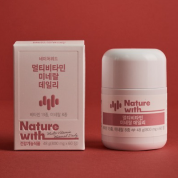  경동제약 네이처위드, 건강을 위한 새로운 선택 -멀티비타민미네랄데일리  식물성알티지 오메가3 트리플 비타민 추천