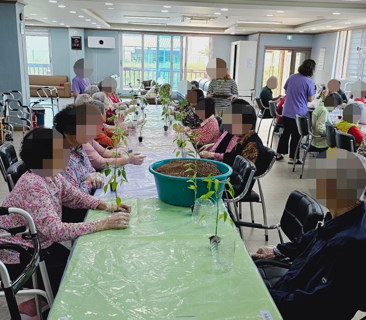  (원예활동)고추,토마토 심기_봉동 드림주간보호센터