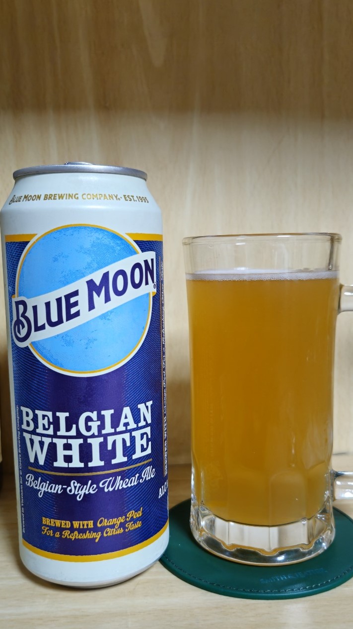  블루문 (BlueMoon Belgian White wheat ale)