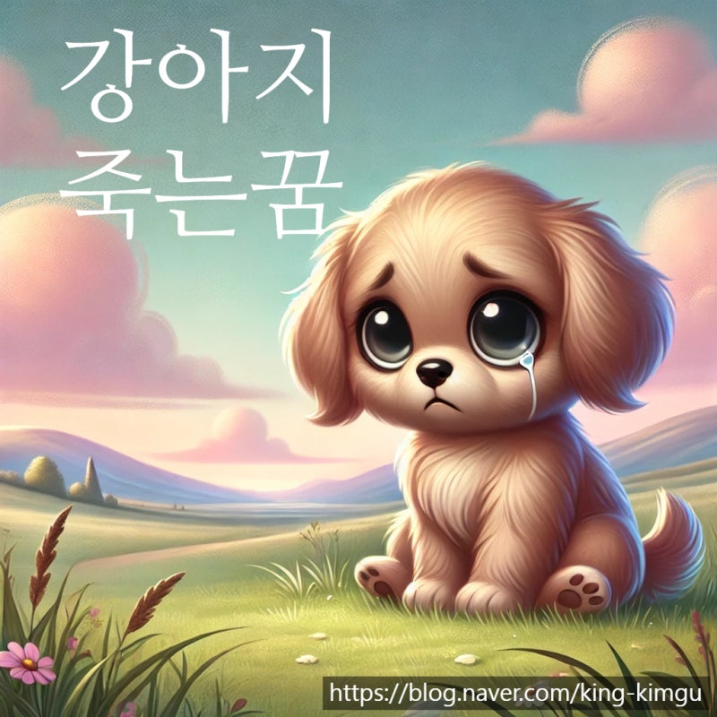강아지가 죽는 꿈 해몽 풀이보기