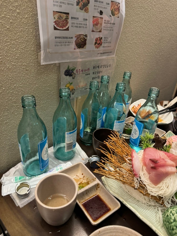  [주말일상] 술을 두번이나 마신 한주 플러피 갔다가 엘블레스 결혼식 갔다가 참치와스시호우에서 하루 마무리 새우철 시작