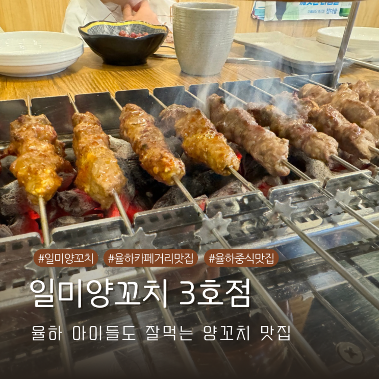  일미양꼬치 3호점 김해 율하 카페거리 아이들도 잘 먹는 양꼬치맛집 내돈내산 N회차 방문기