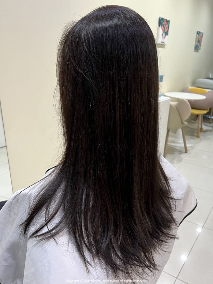  미사역미용실 마이수헤어에서 가을맞이 톤다운 염색했어요!