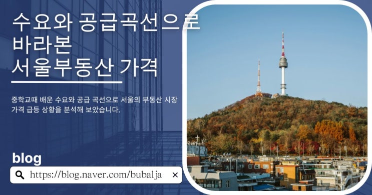  수요와 공급 곡선으로 알아 보는 서울 부동산 시장의 과열 양상