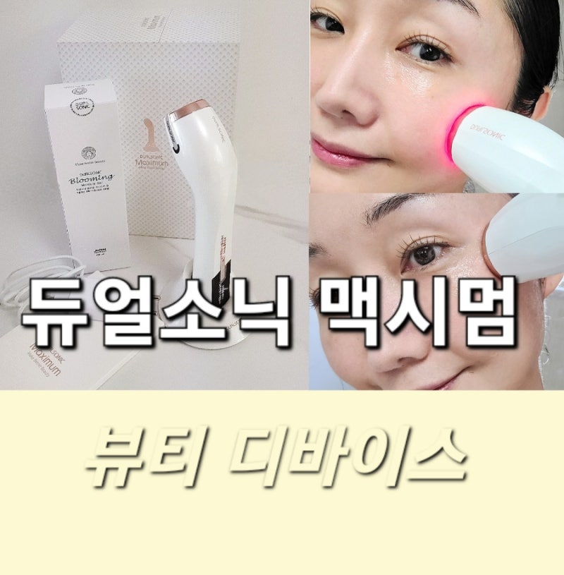 듀얼소닉 맥시멈 사용법 주의사항 후기/추석선물 추천
