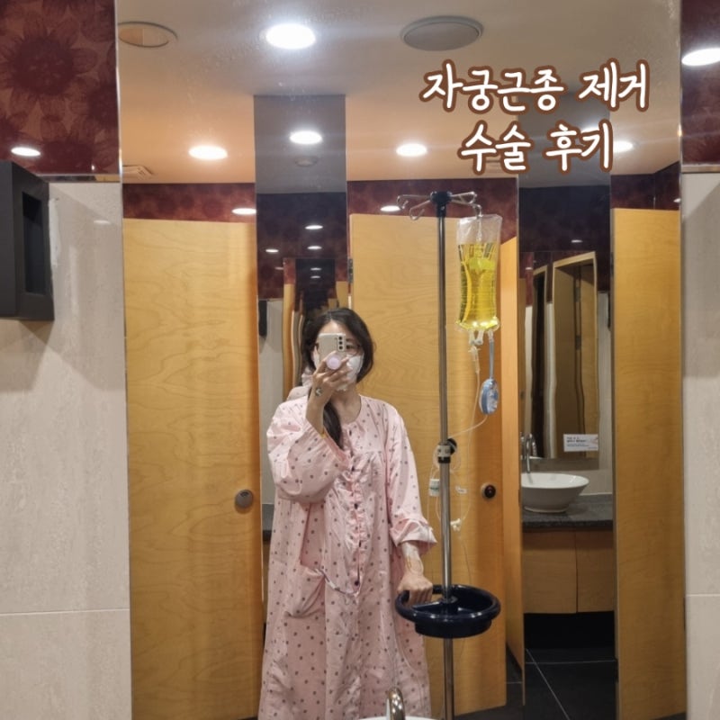 자궁근종 9센치 제거 수술 후 1년간 회복 후기