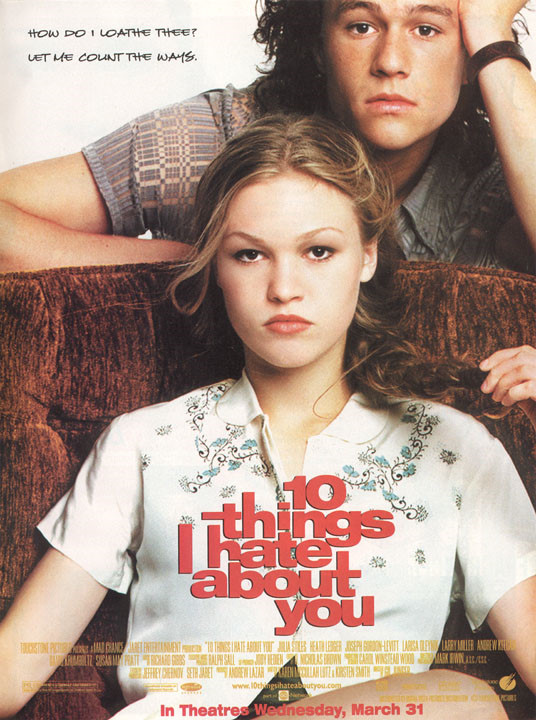  영화 내가 널 사랑할 수 없는 10가지 이유 (10 Things I Hate About You 1999)