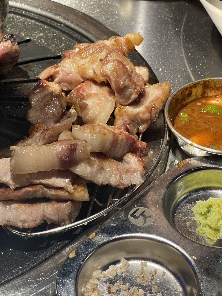  인천 계양구 맛집 고기집 뒷골목돗갈비 계산 직영점 목살 추천