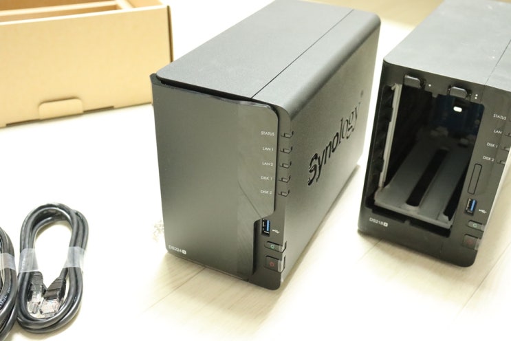  시놀로지 나스(NAS) DS 224+ 구입, 설치 방법 및 마이그레이션
