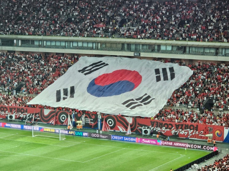 경기장 대한민국 VS <b>팔레스타인</b> 직관 후기 : <b>홍명보 감독</b> 첫 출격