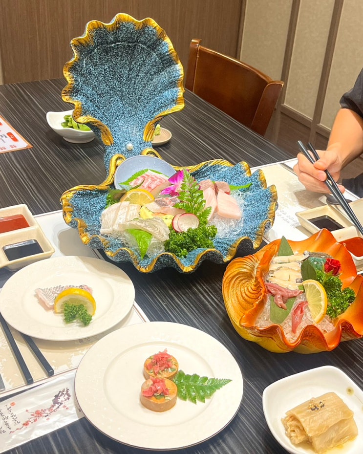  부산 서면 일식집 오마카세 룸식당 '감동가' 롯데백화점 일식맛집