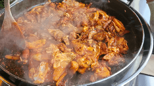  부산 하단동아대맛집 푸짐한 닭갈비 전문점 청계옥 하단점