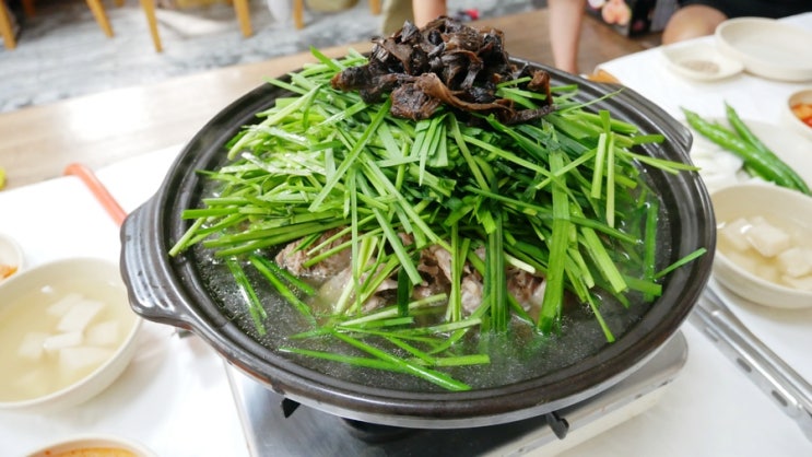  온양온천맛집 신어리목에서 한방능이오리백숙을