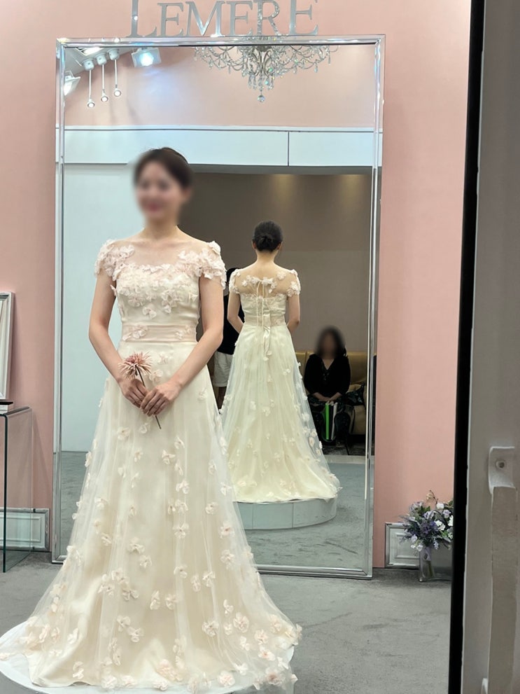  르메르바이노비아 2부 드레스, 본식 드레스 재가봉 후기