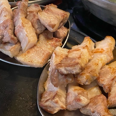  다 구워주는 강남역 고기집 봉우이층집