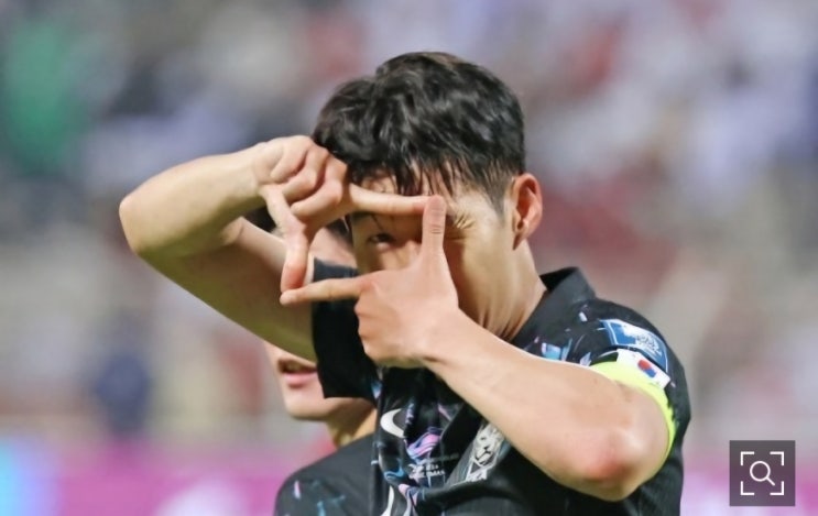 오만과 한국의 경기 3대1로 한국승리 - <b>캡틴 손흥민</b> 선수가... 